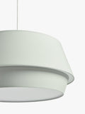 John Lewis Lisbeth ceiling shade fabric tapered drum, imported from the UK