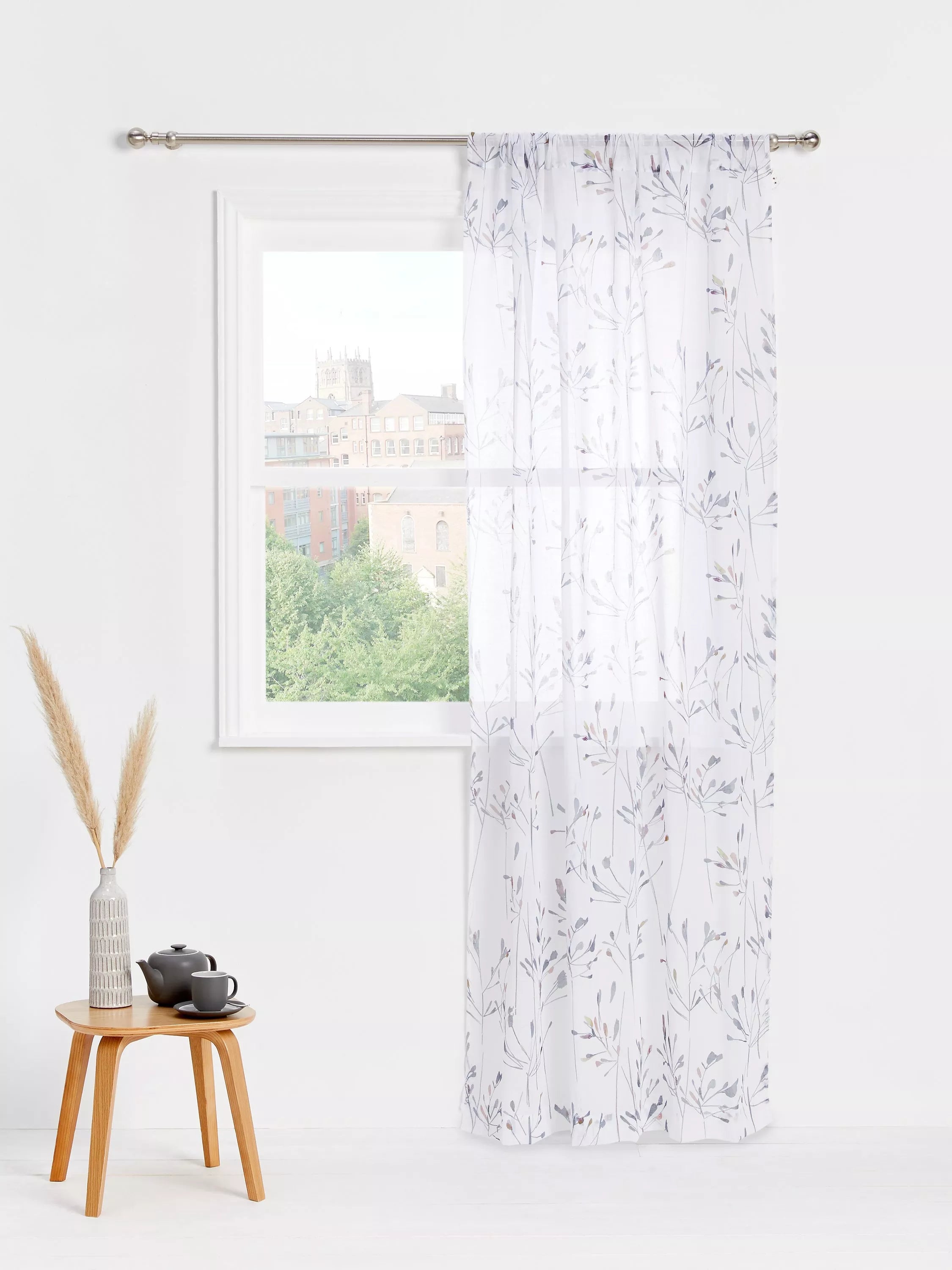 John Lewis Nerine sheer panel 150cm drop, UK version