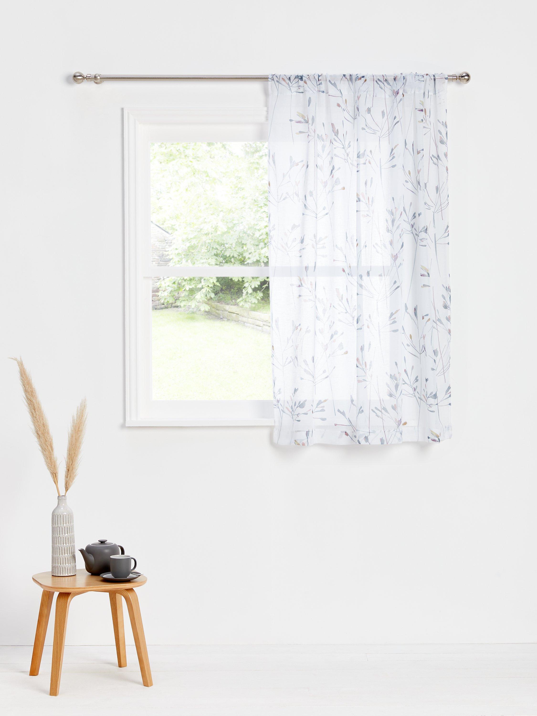 John Lewis Nerine sheer panel 150cm drop, UK version