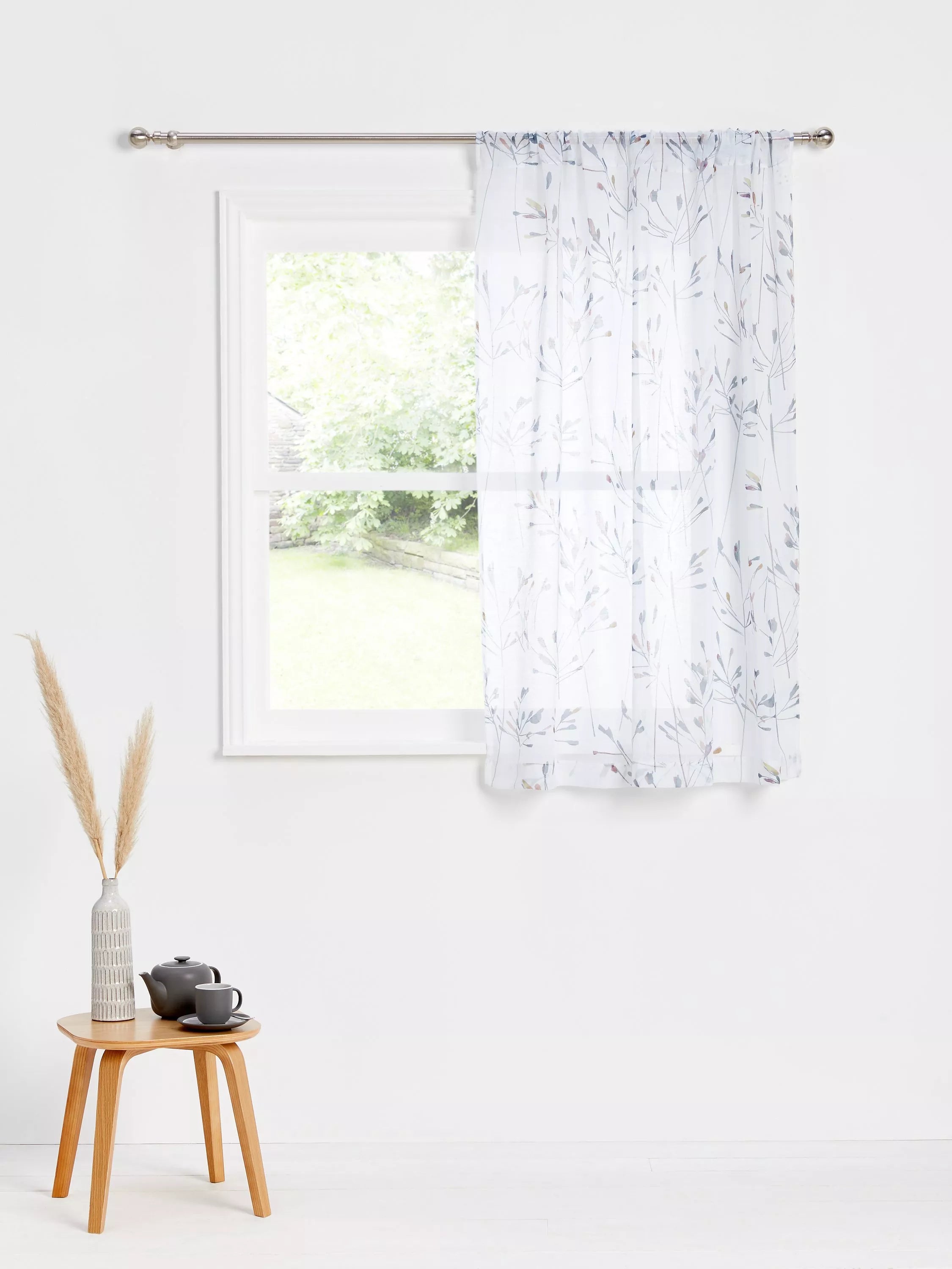 John Lewis Nerine sheer panel 150cm drop, UK version
