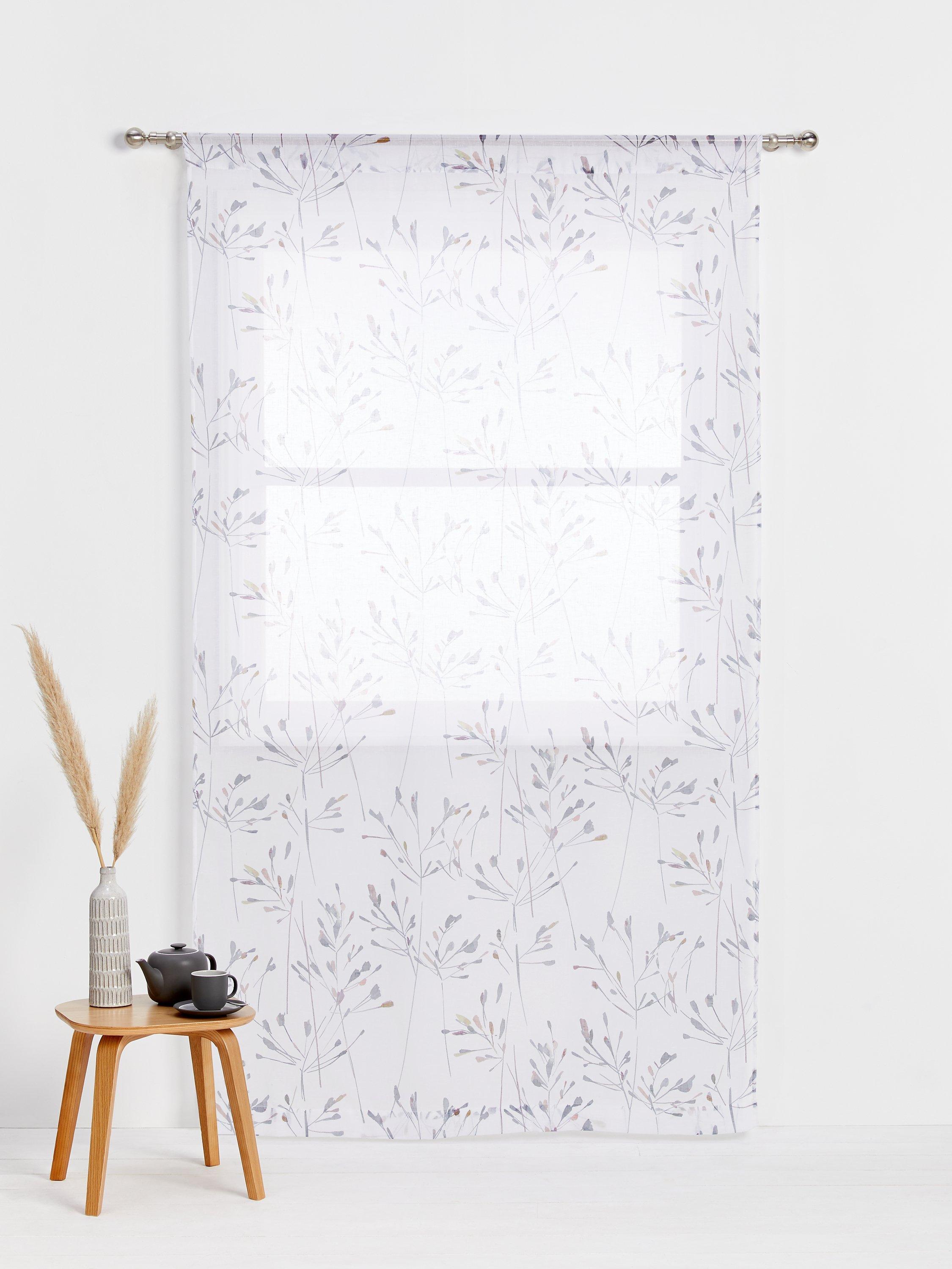 John Lewis Nerine sheer panel 150cm drop, UK version