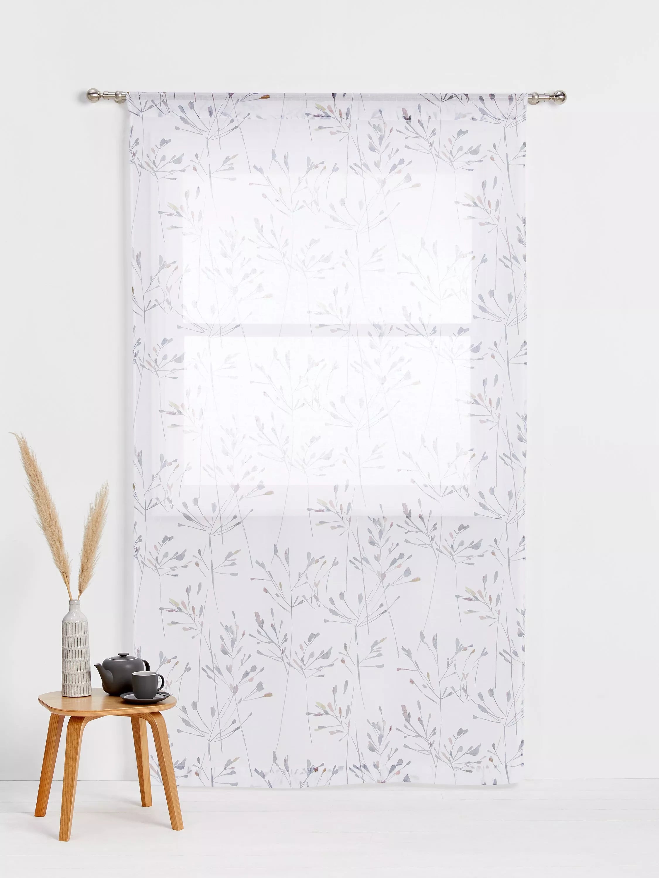 John Lewis Nerine sheer panel 150cm drop, UK version