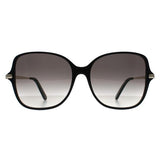 Salvatore Ferragamo black gradient oversized square sunglasses, imported from the UK
