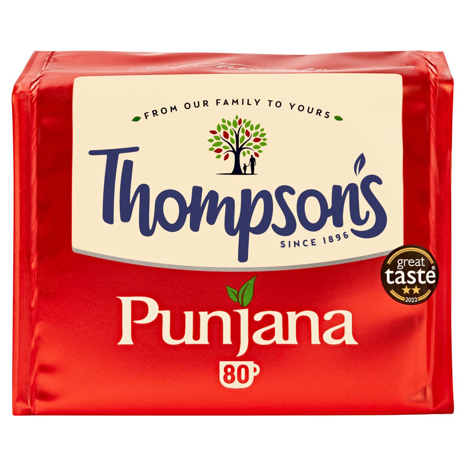 Thompson's Punjana black tea 250g, imported from the UK