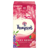 Thompson's Very Berry fruit tea 40 teabags 100g, imported from the UK