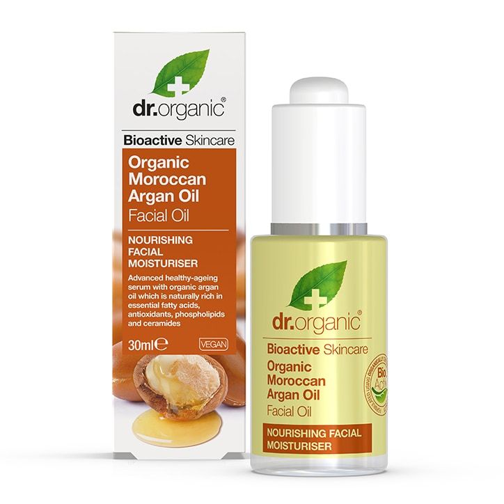 Dr Organic Moroccan Argan Oil Facial Oil 30ml GOODS Holland&Barrett