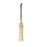 Glass-Blown Nutcracker Tree Decoration with Hanging Loop, 16.5cm Height