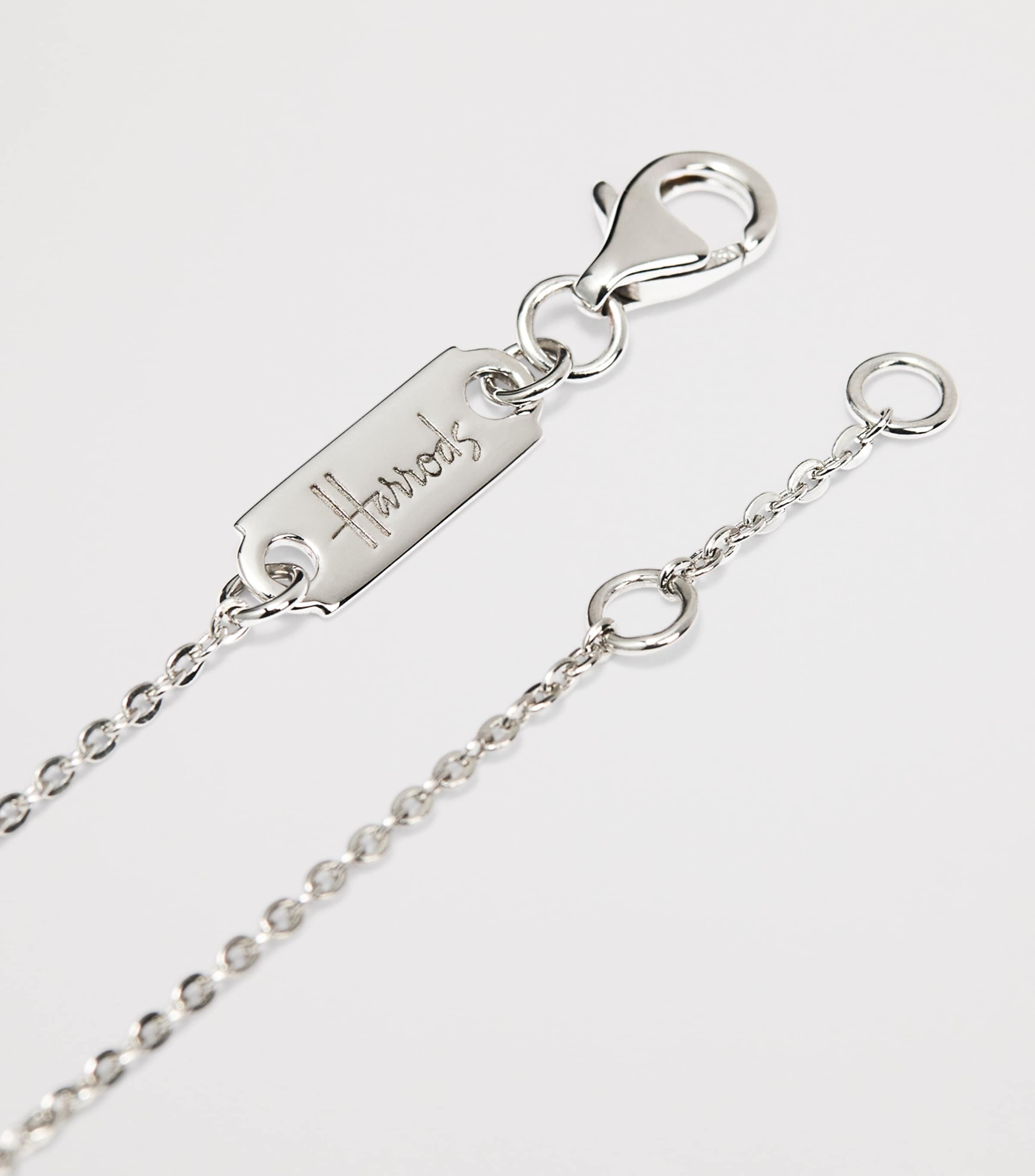 Harrods diamond bracelet white gold 0.33ct, UK version