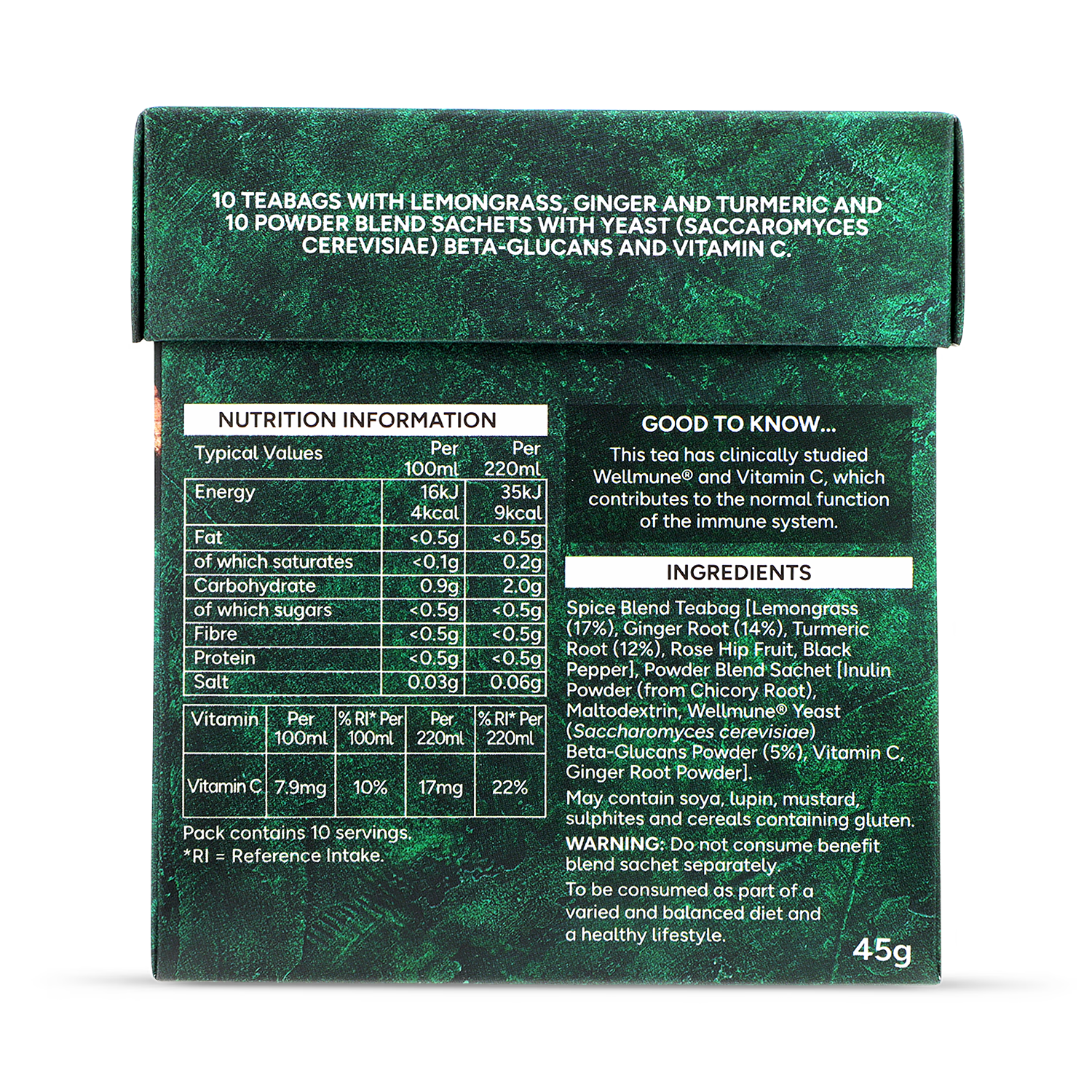 Holland & Barrett Immunity Support Tea 10 bags, UK version