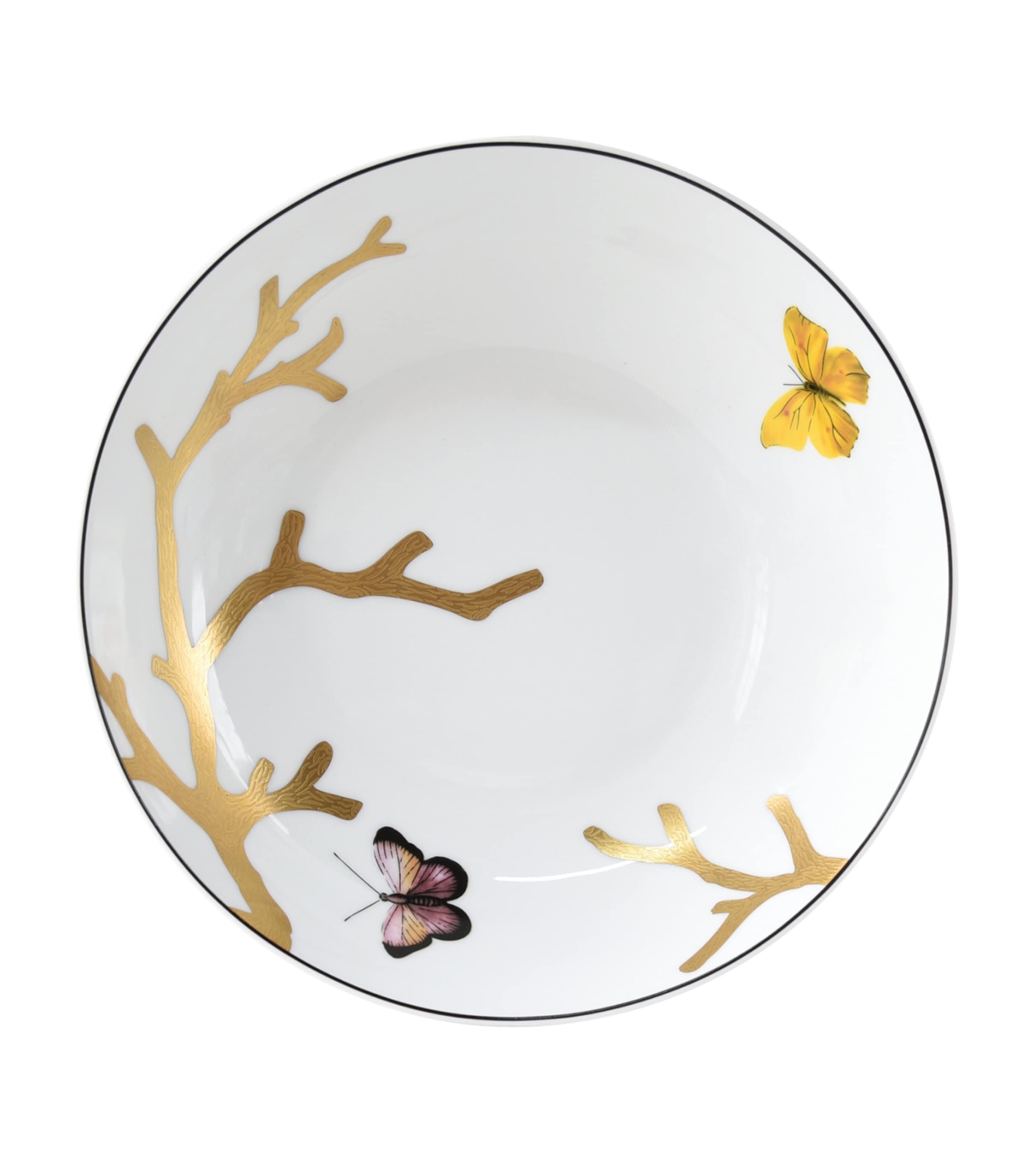 Bernardaud Aux Oiseaux soup plate 19cm - British product