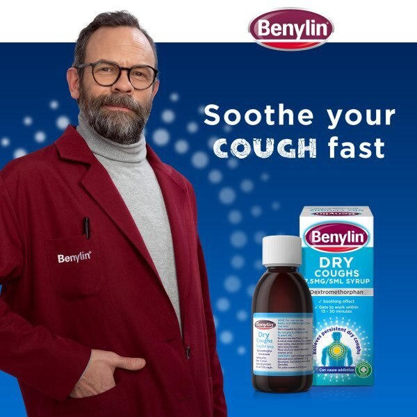 Benylin Dry Coughs Cough Syrup 150ml