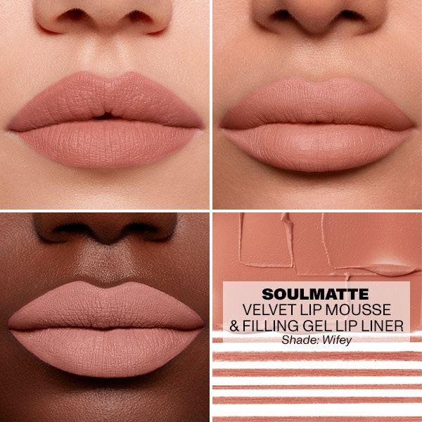 Morphe soulmatte filling gel lip liner Wifey imported from the UK
