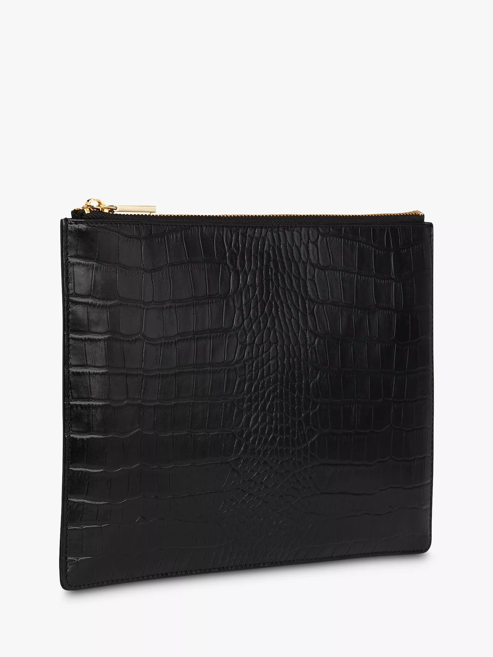 Whistles shiny croc leather purse, imported from the UK