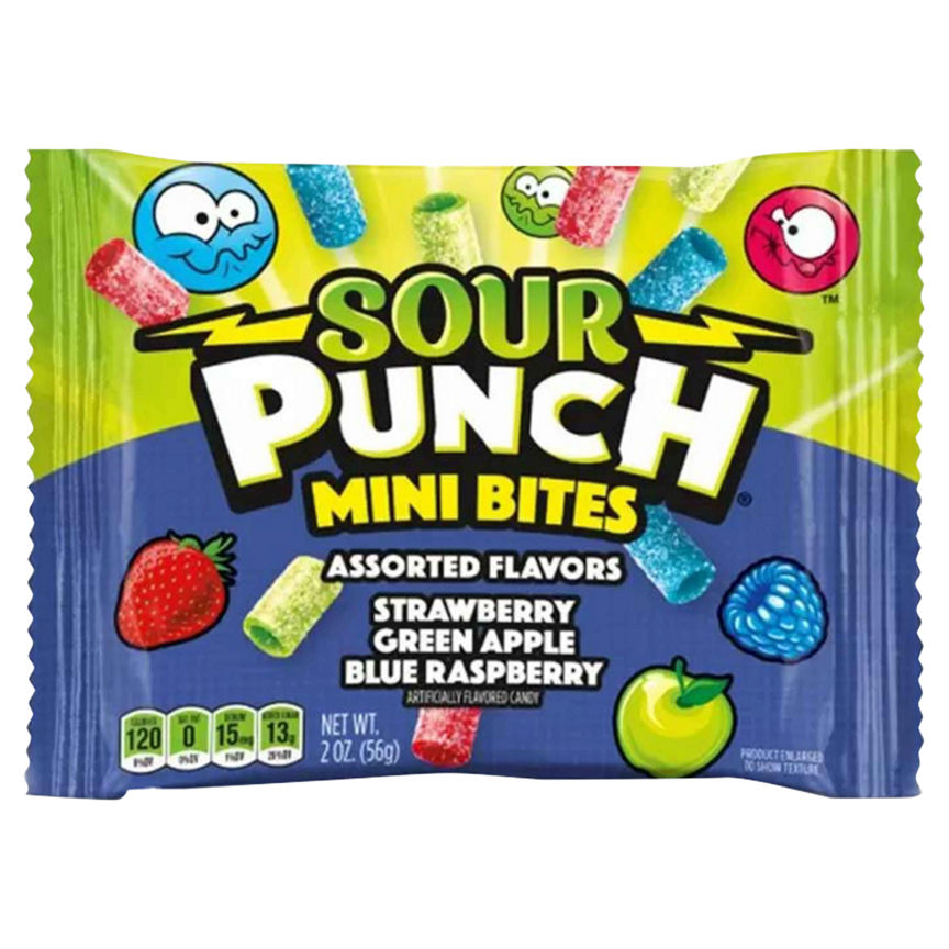 Sour Punch Mini Bites Assorted Flavours 57g GOODS ASDA   