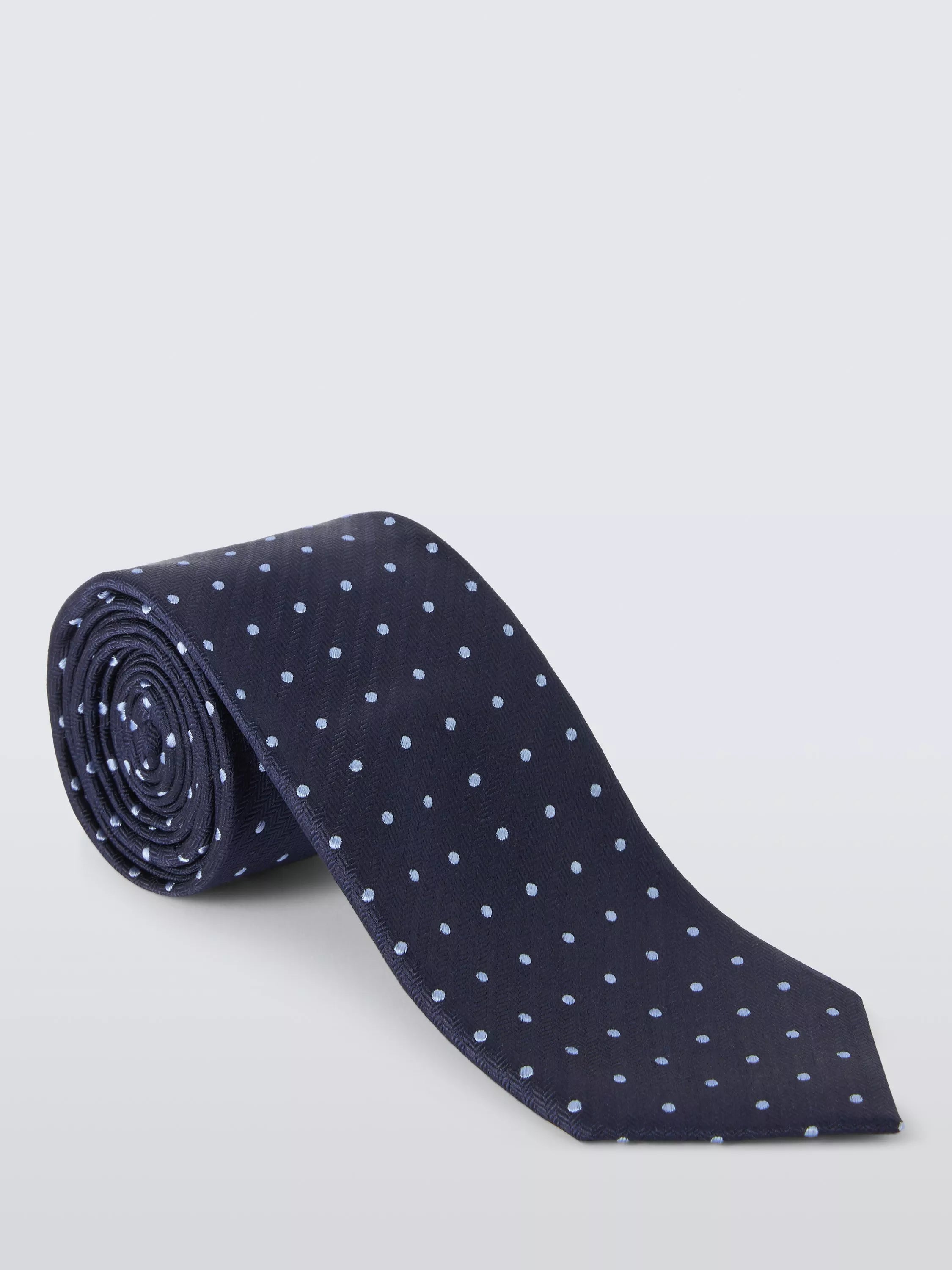 John Lewis Dot Silk Tie