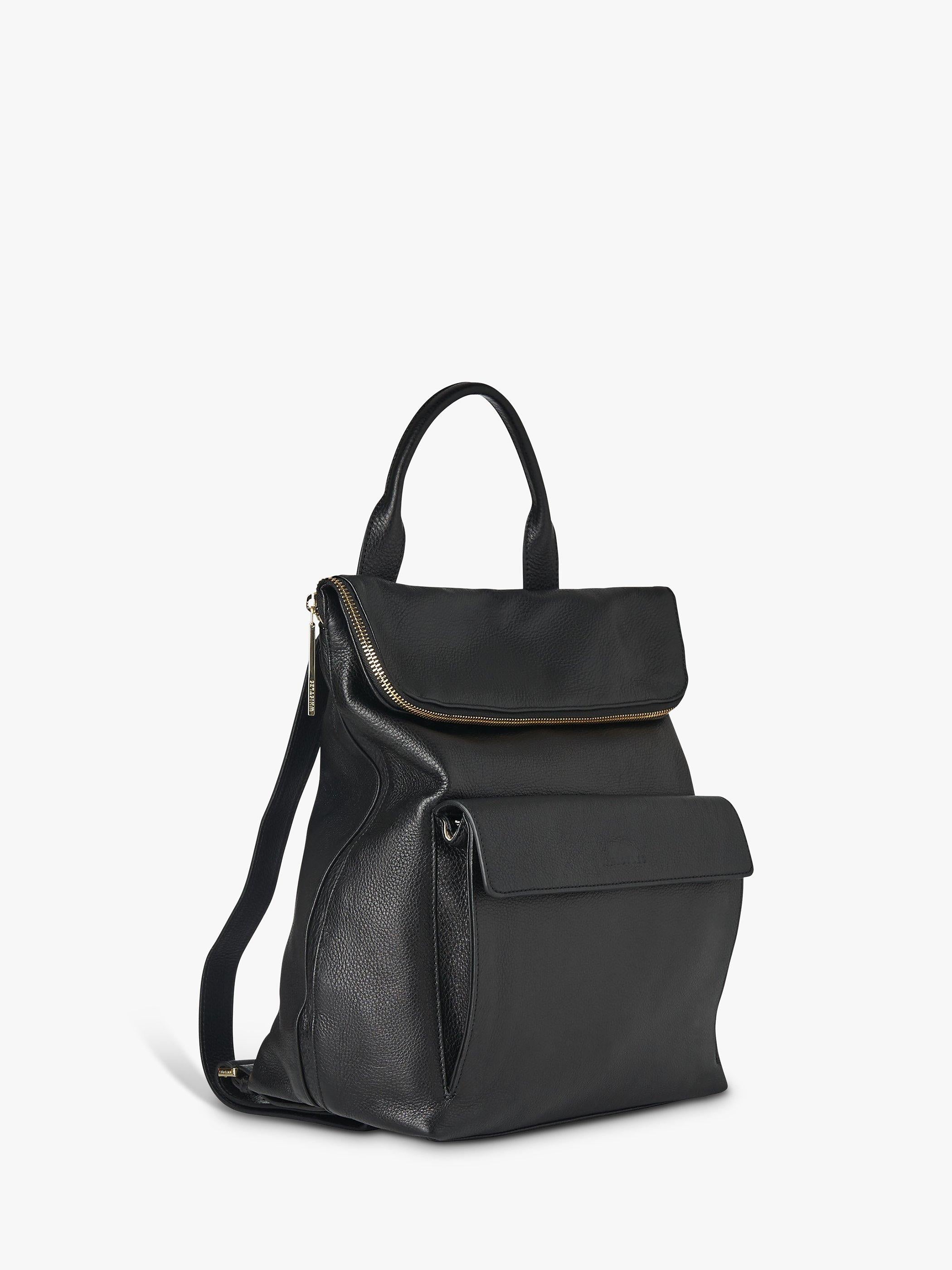Whistles Verity large leather backpack - British product