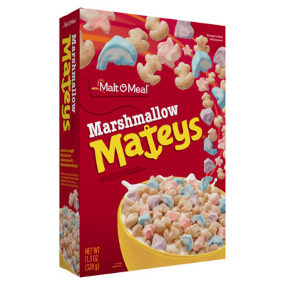 Malt-O-Meal marshmallow cereal 320g, imported from the UK