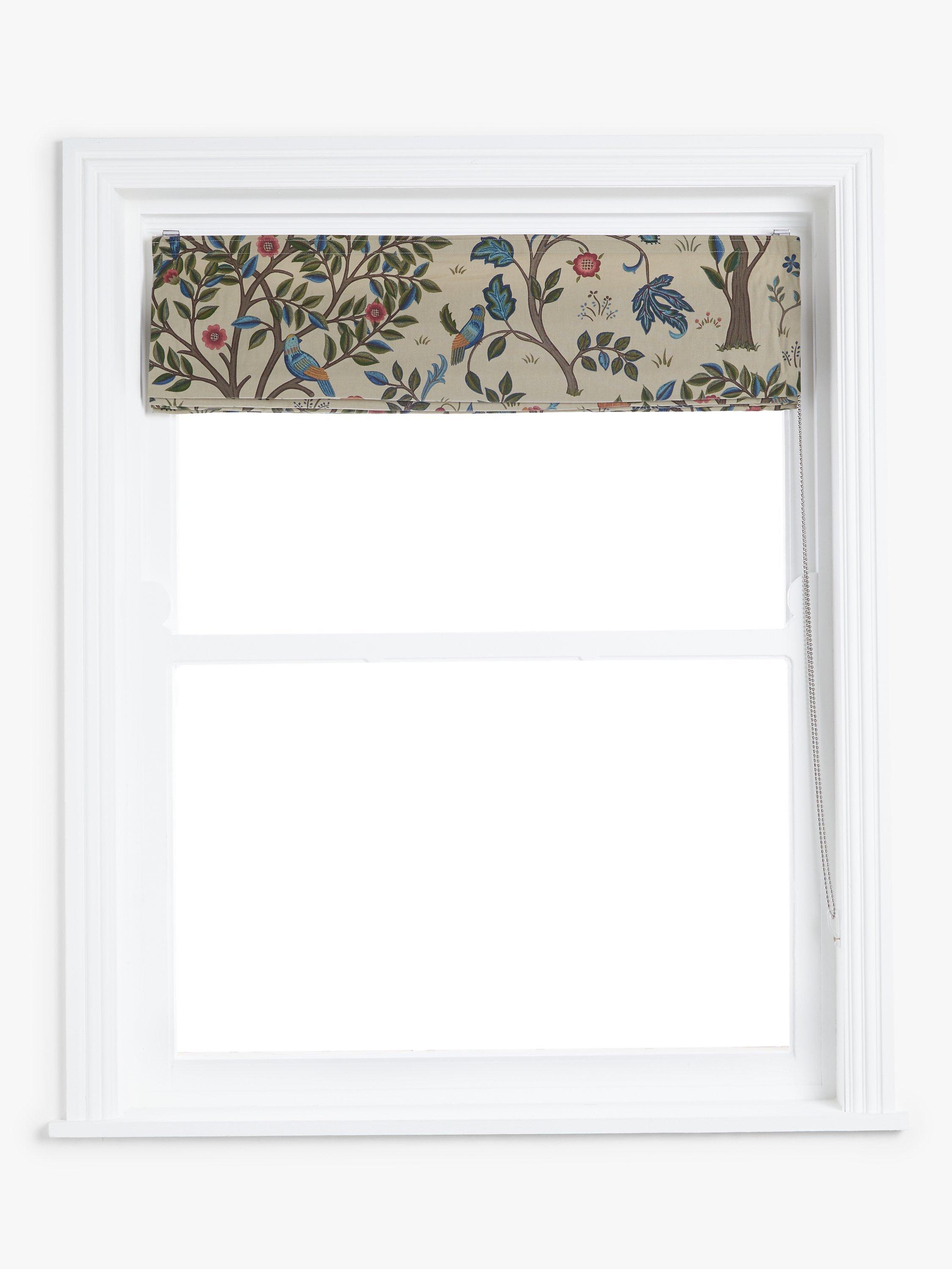 Morris & Co. Kelmscott Tree Roman blind 140cm drop, UK version