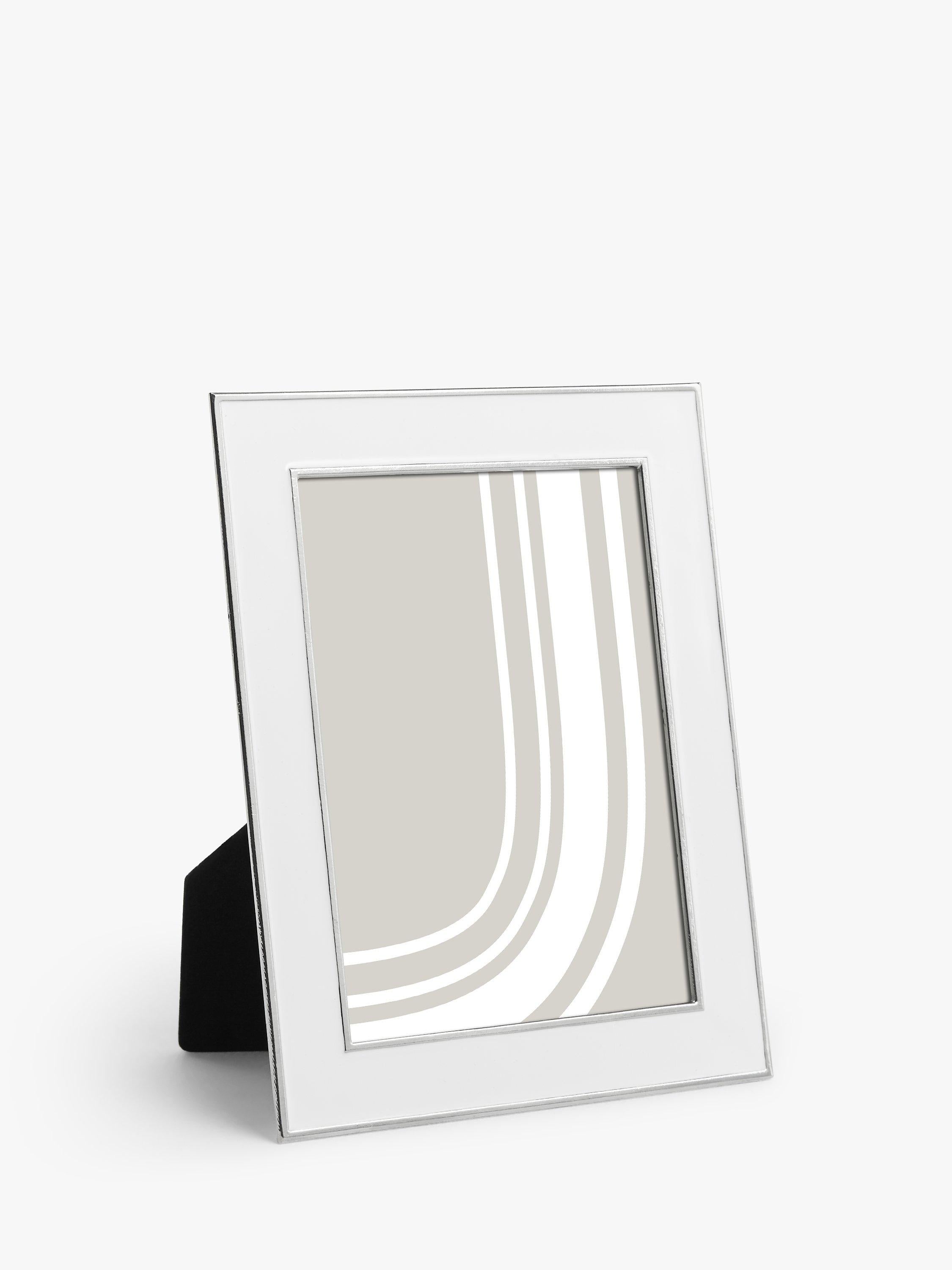 John Lewis enamel photo frame 6 x 8 inch, imported from the UK