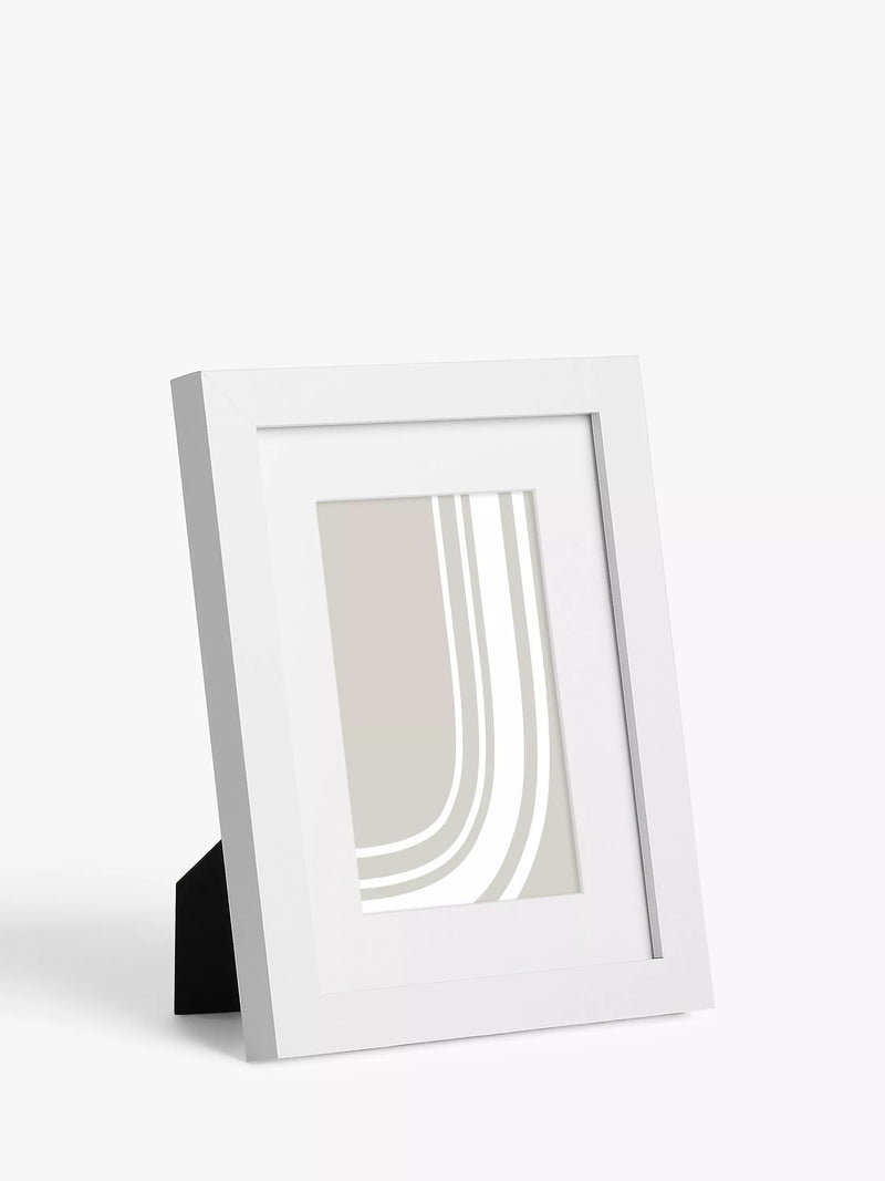 John Lewis Photo Frame & Mount - Natural 6 x 8" (14.5 x 19.5cm)