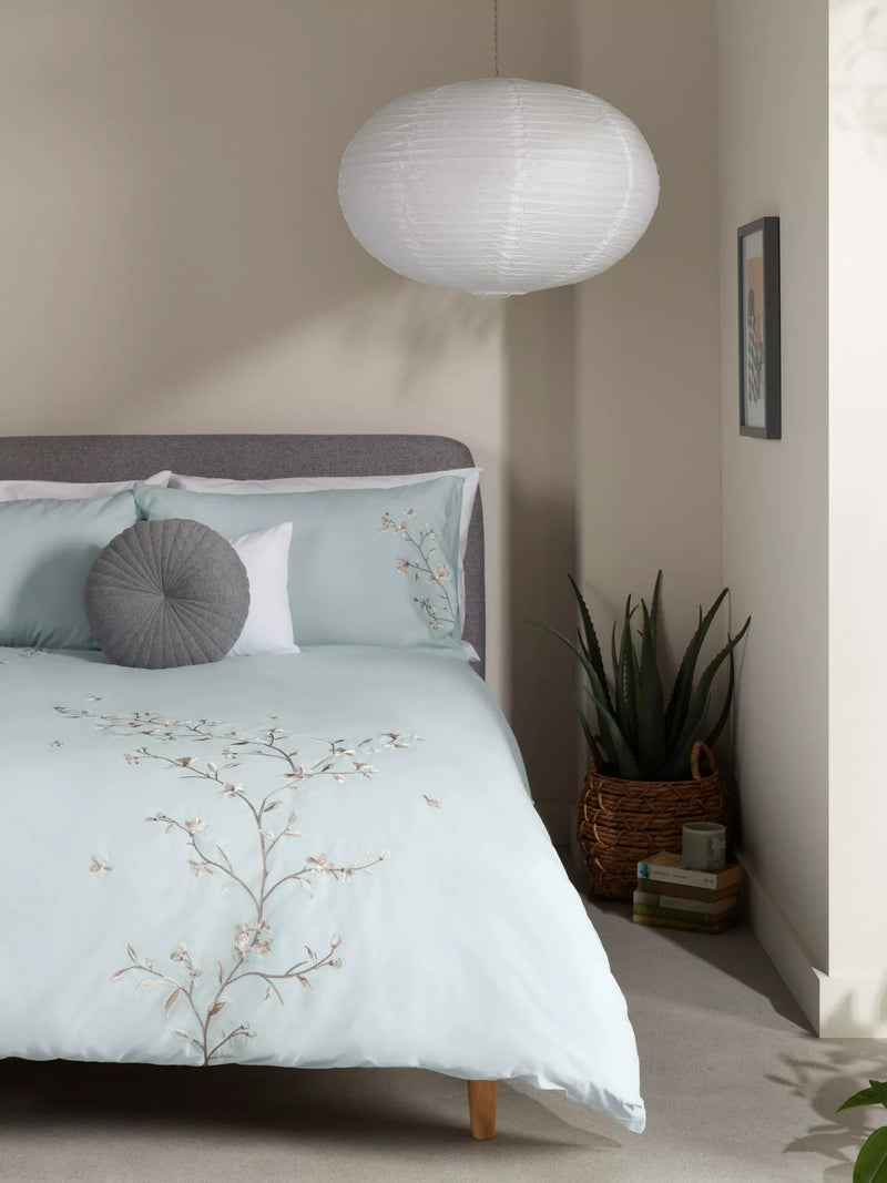 John Lewis ANYDAY Easy Care Chinese Blossom Duvet Cover Set - McGrocer