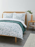 John Lewis Langley double duvet cover leaf print imported from the UK