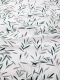 John Lewis Langley double duvet cover leaf print imported from the UK