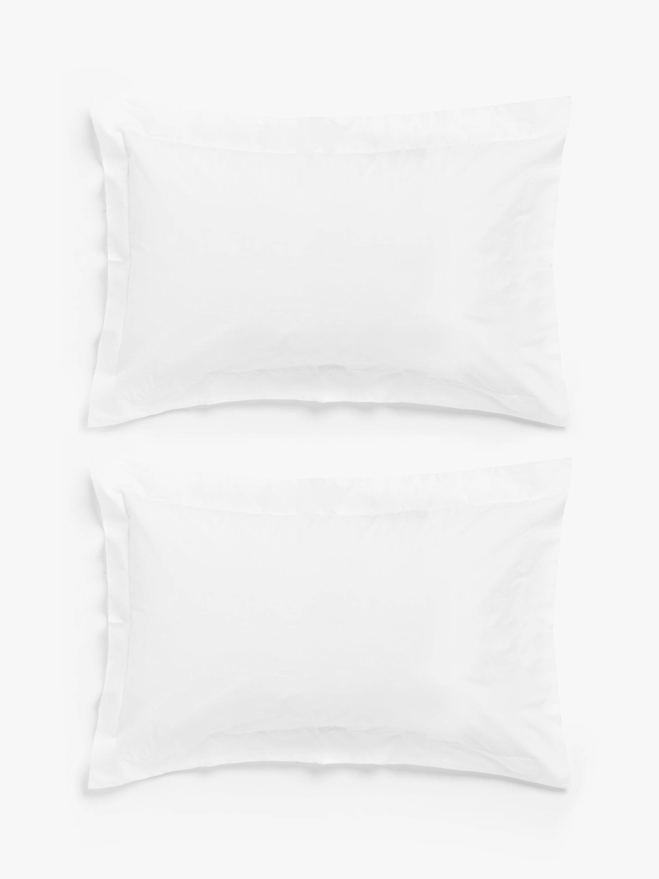John Lewis organic cotton pillowcase 200 thread count, imported from the UK