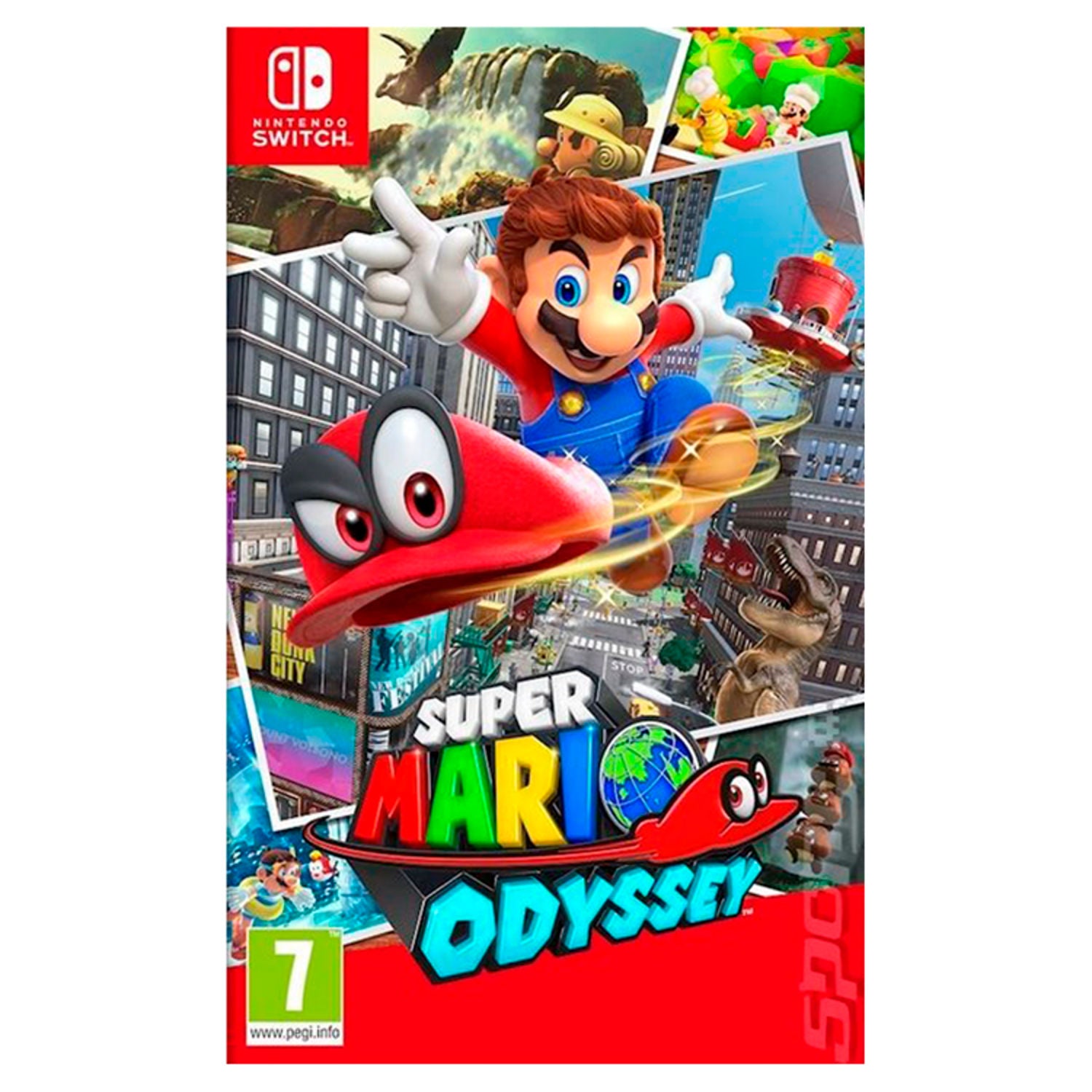 Nintendo Super Mario Odyssey video game (British brand)