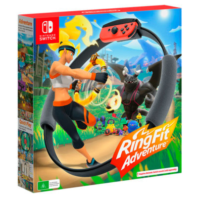 Nintendo Switch Ring Fit Adventure, imported from the UK