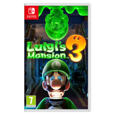 Nintendo Switch Luigi's Mansion 3 video game, imported from the UK