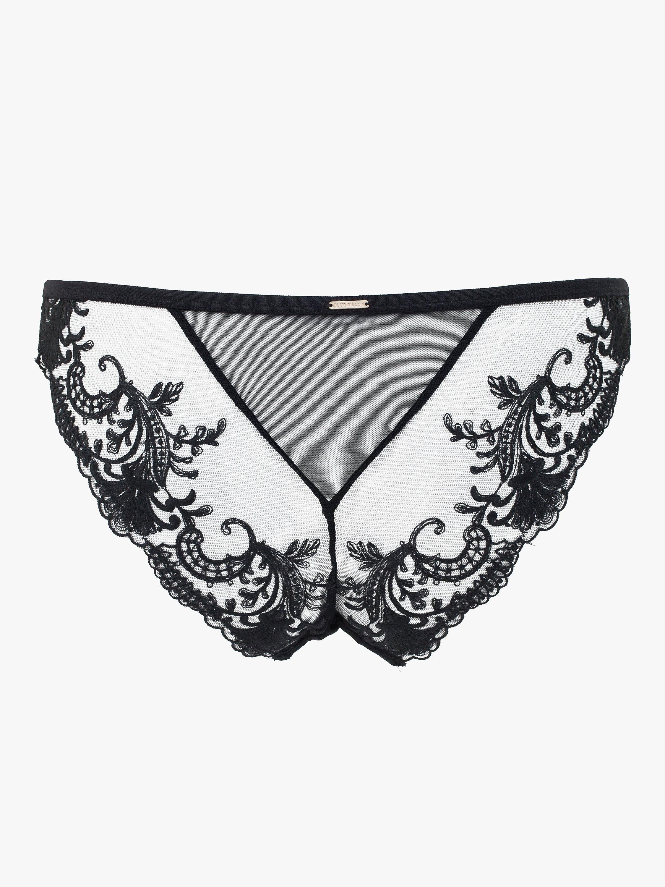 Bluebella tanga knickers black - British product