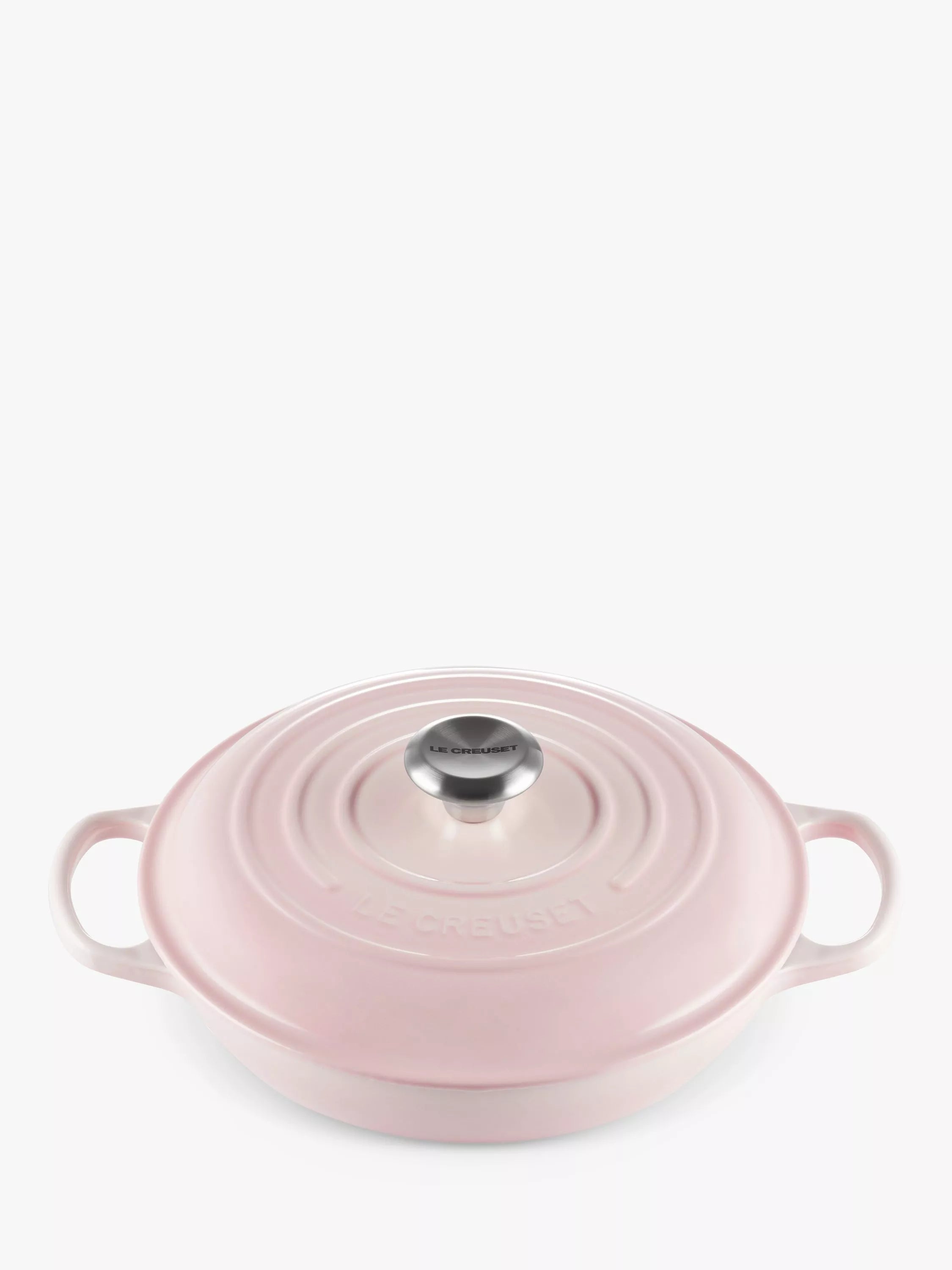 Cast Iron Shallow Casserole Dish in Volcanic Finish