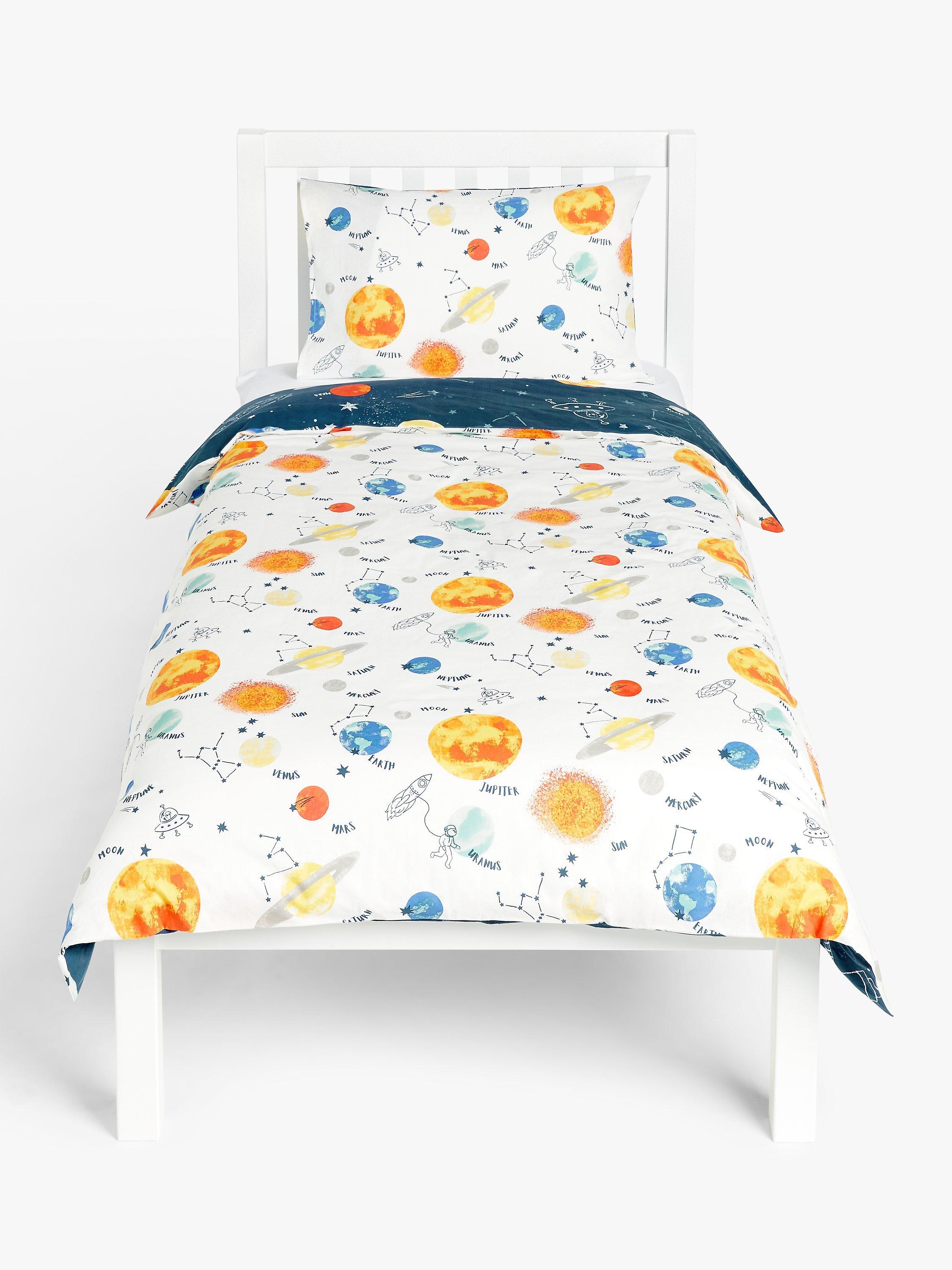 John Lewis duvet cover glow in the dark single (British brand)