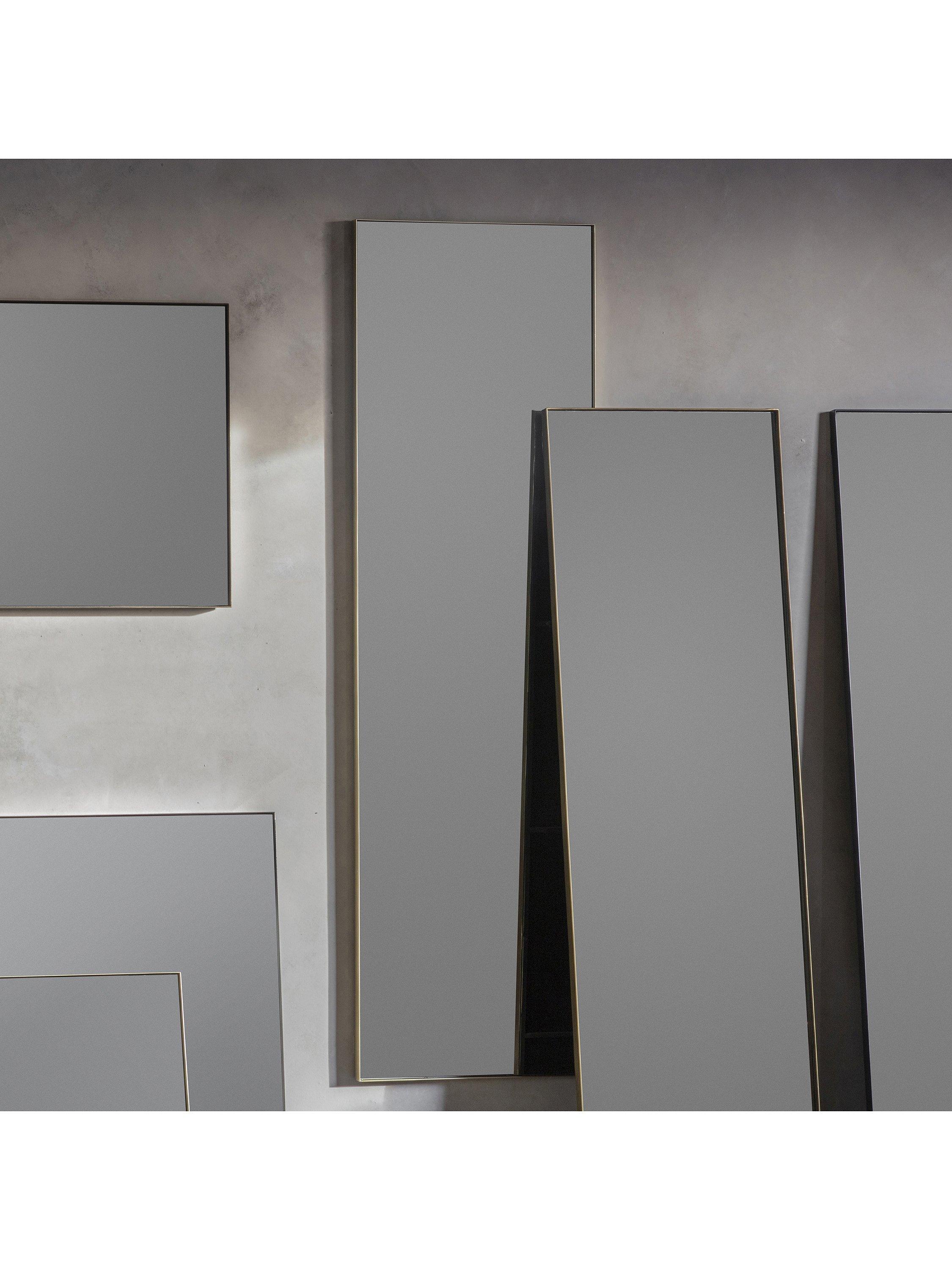 Gallery Direct Hurston rectangular wall mirror, imported from the UK