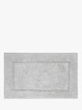 John Lewis Micro-Fresh Deep Pile Bath Mat, Silver Grey, Medium (L50 x W80cm)