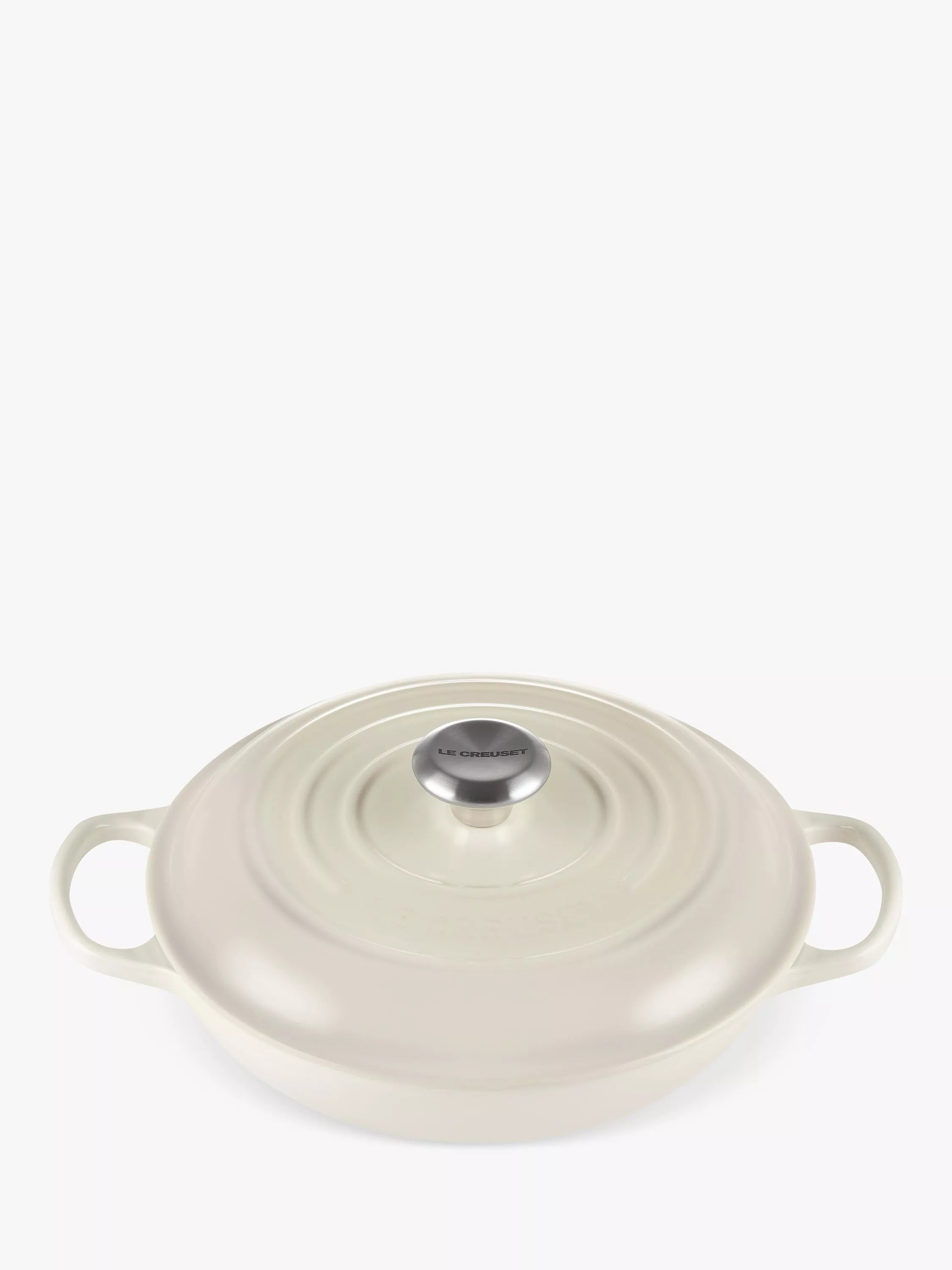 Cast Iron Shallow Casserole Dish in Volcanic Finish