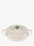 Cast Iron Shallow Casserole Dish in Volcanic Finish