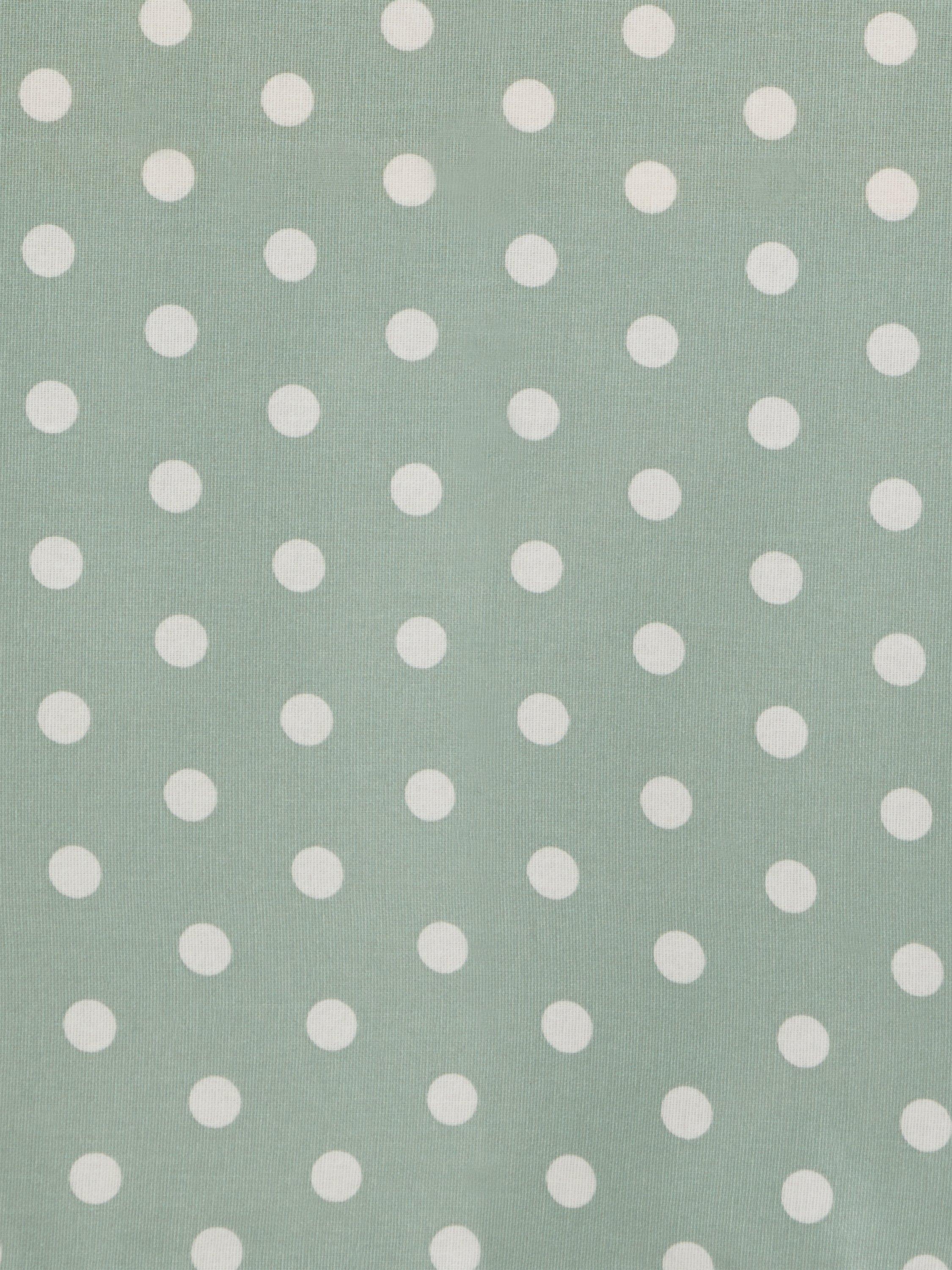 John Lewis wipe clean spot print tablecloth 180x140cm, imported from the UK
