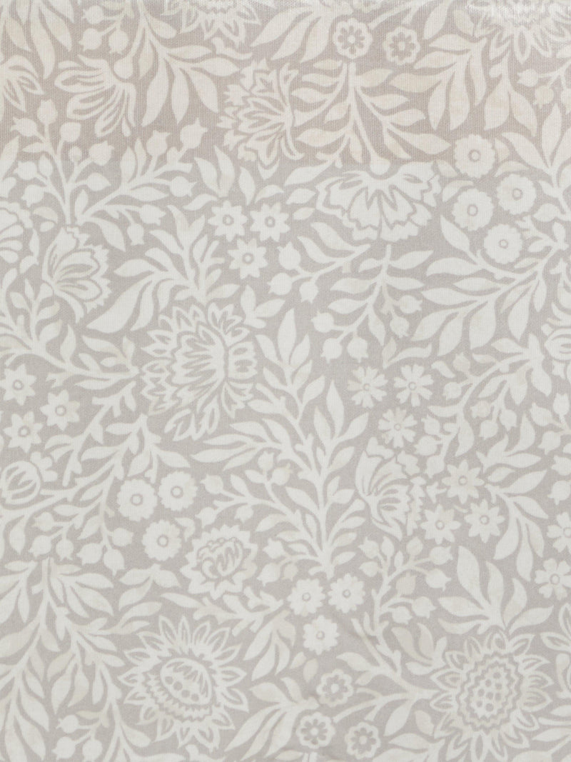 John Lewis tablecloth Hidcote floral print grey 180x140cm, UK version