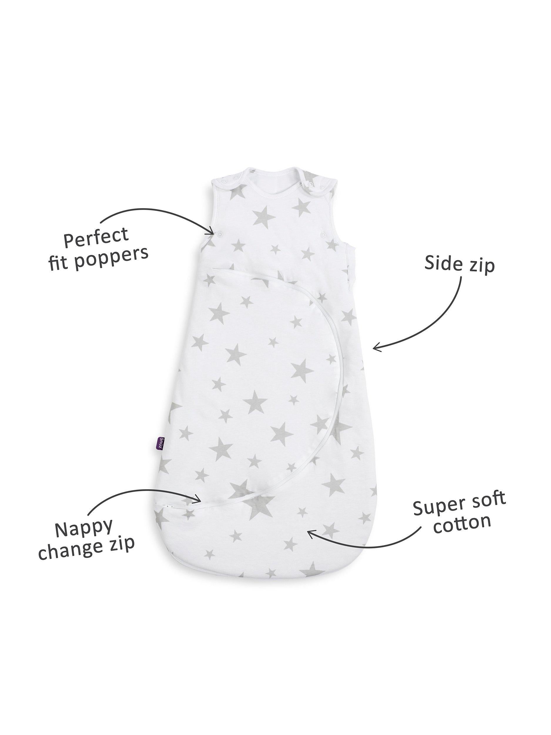 Snüz baby sleeping bag grey 1 Tog (British brand)