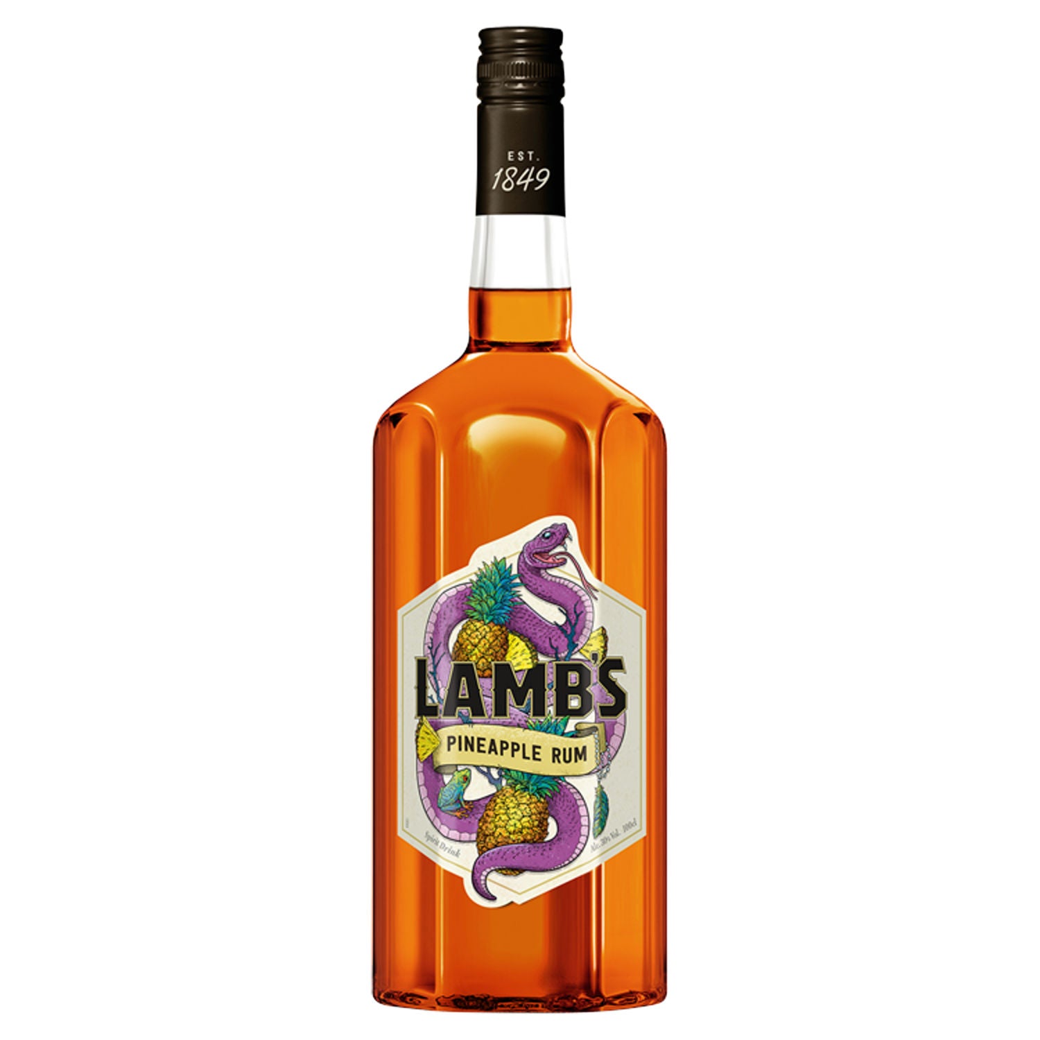 Lamb's pineapple rum spirit drink 100cl, UK version