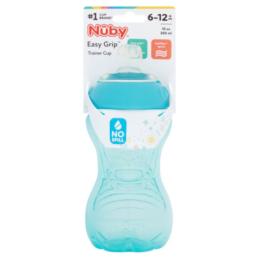 Nuby Trainer Sipeez No Spill Easy Grip Beaker 6+m GOODS ASDA   