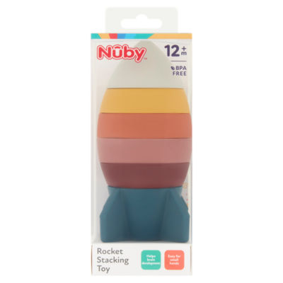 Nuby rocket stacking toy - British product
