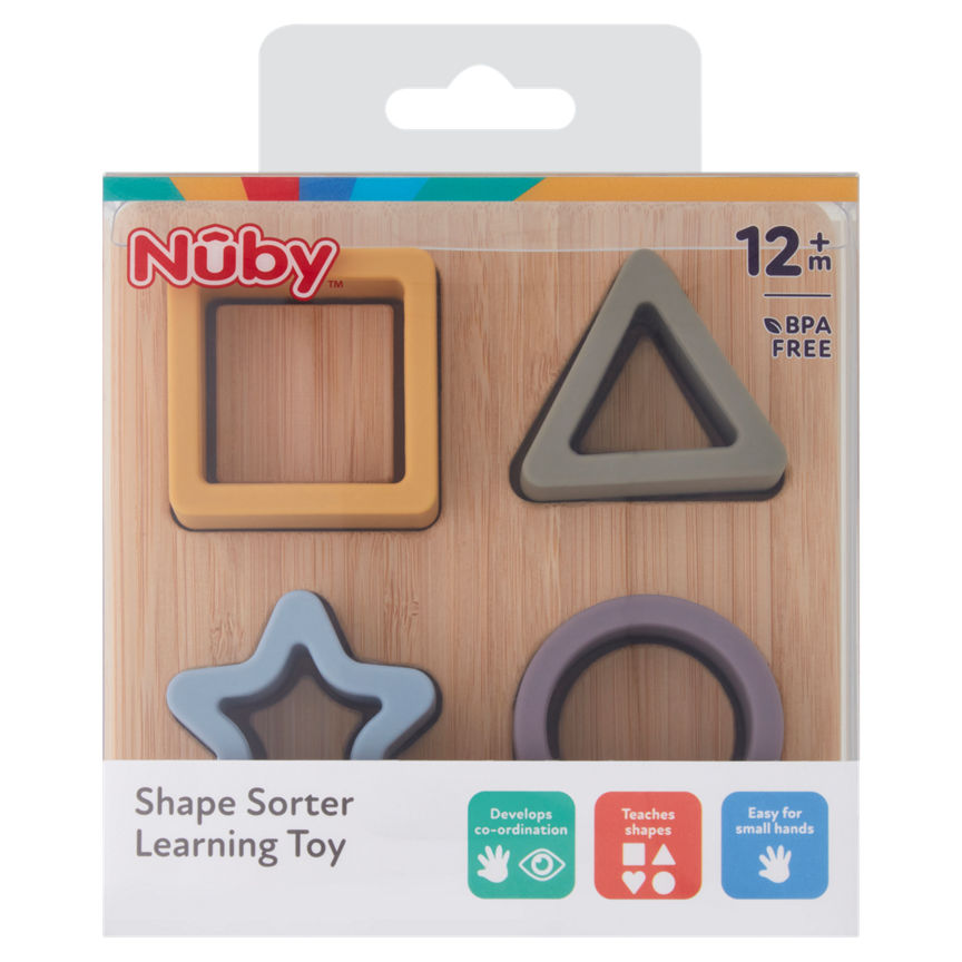 Nuby Shape Sorter Learning Toy GOODS ASDA   