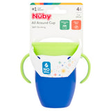 Nuby All Around Cup 210ml for toddlers, imported from the UK