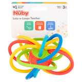 Nuby Lots-a-Loops Teether 3m+