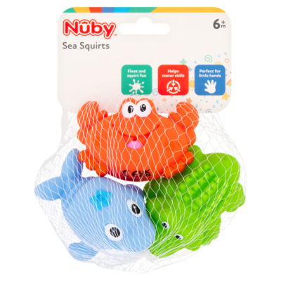 ASDA Nûby Sea Squirts 6+m Bath Toy- Buy online at McGrocer