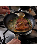 Le Creuset toughened non-stick shallow frying pan, UK version