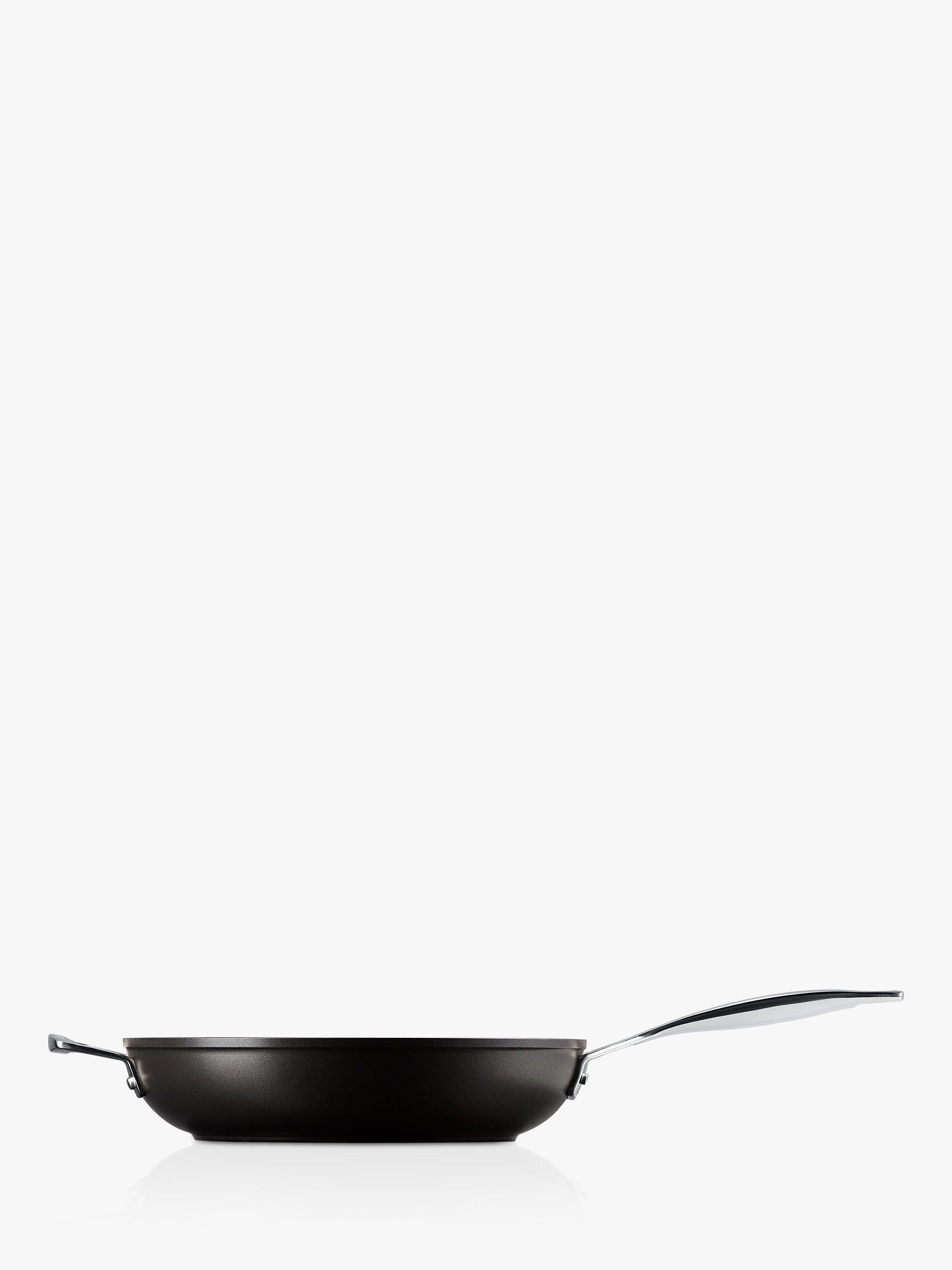 Le Creuset Toughened Non-Stick Deep Frying Pan 28cm, imported from the UK